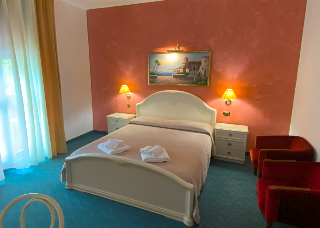 Le camere dell'Hotel Rey's - Montegrotto Terme